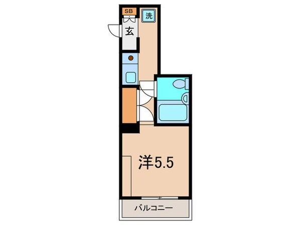 綱井ビルの物件間取画像